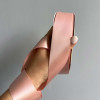 Лента атлас Ding Xin 4 см * 90 м - #0203 Персиковый
